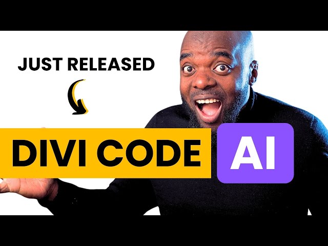 Divi Code AI Is Actually Amazing