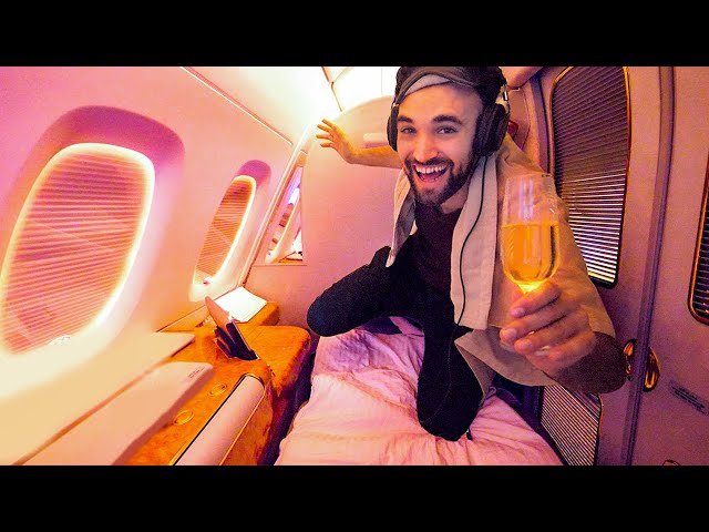 WORLD’S BEST FIRST CLASS AIRPLANE SEAT!