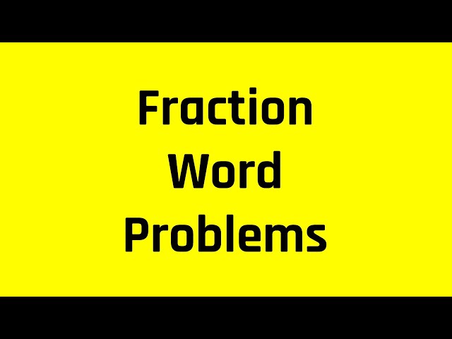 Fraction Word Problems | Grammar Hero's Free ASVAB/PiCAT Tutoring and Guided Practice