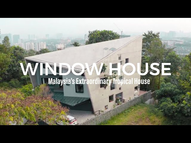 Asia's Most Extraordinary Homes | The Window House | Modern Concrete Design Architecture House Tour