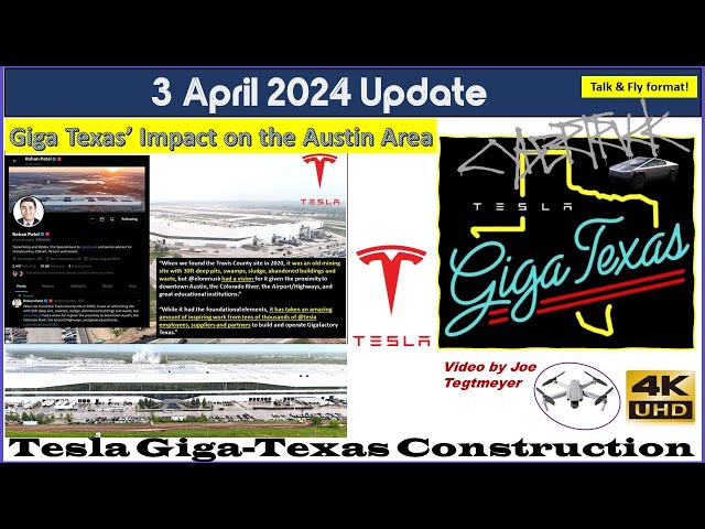Boring Tunneling, Park Garage at Full Size & Concrete Removal! 3 Apr 2024 Giga Texas Update(08:35AM)