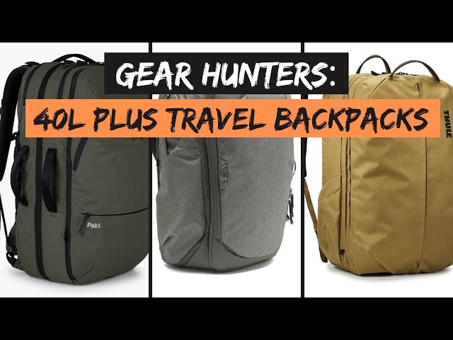 EDC Gear Hunters: Ultimate Travel Backpack Showdown: Pakt vs. Peak Design vs. Thule