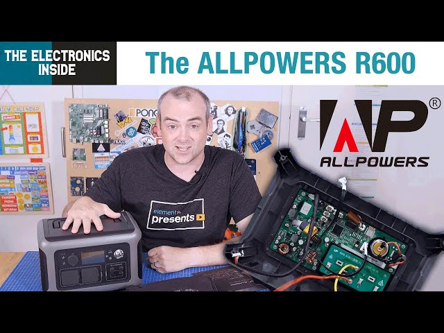 Exploring the Modular Design of the ALLPOWERS R600 Power Bank - The Electronics Inside