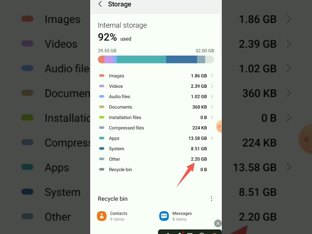 💉🩸BOOM How To Clean Up "Other Storage" Samsung Android 11 🔥🔥 #storage #clean #youtubeshorts #samsung