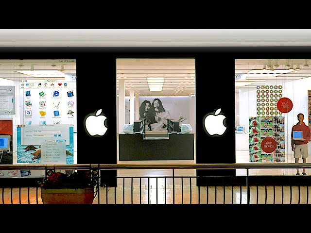 Inside The First Apple Store