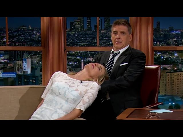 Craig Ferguson Getting Touchy Feely with The Ladies