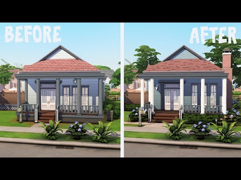 BFF HOUSE! || Renovating Base Game || The Sims 4: Speed Build
