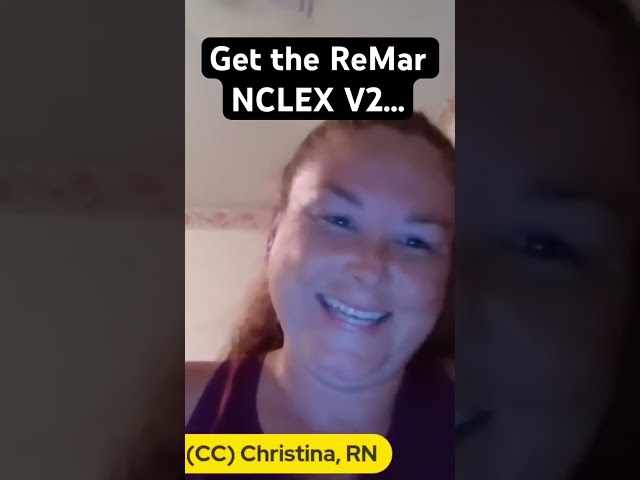 She’s Ready for NCLEX! Passed with ReMar V2. #nclex #nclexreview