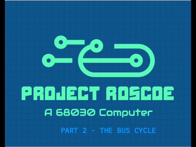 Project Roscoe: Designing and Building a 68030 Computer Ep 2