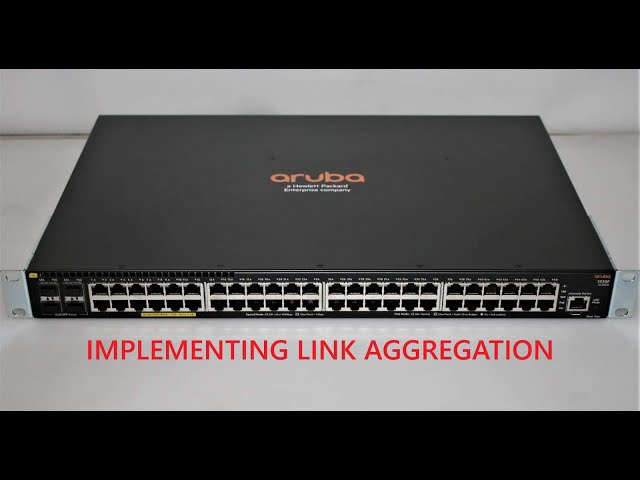 Aruba Networks Link Aggregation