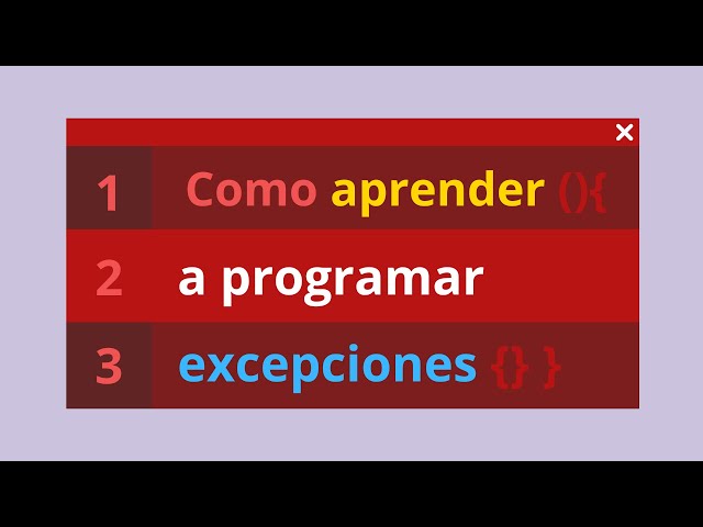 Como programar Excepciones en C# | Curso de programación en Unity