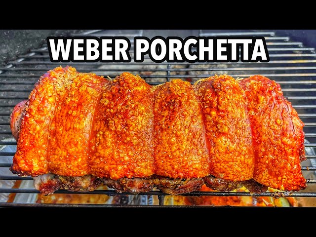 How to Make Porchetta in a Weber Kettle