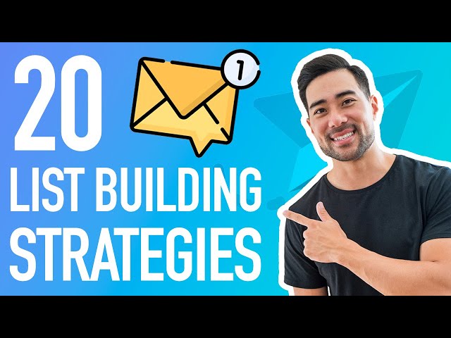 20 EMAIL LIST BUILDING STRATEGIES // How To Grow Your Email List