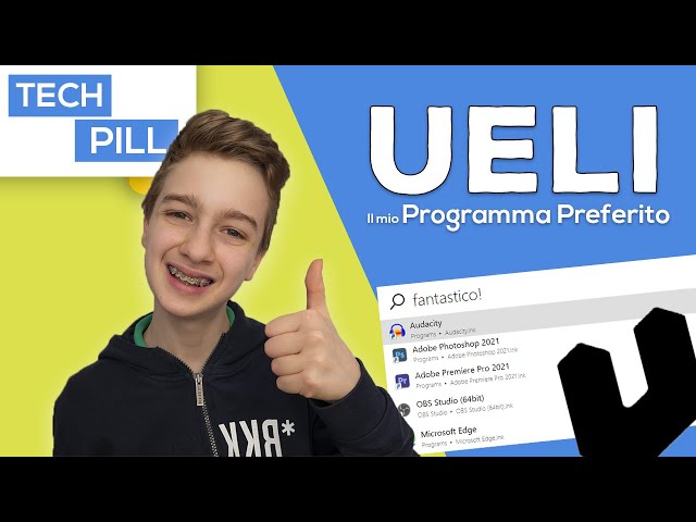 UELI - Il mio programma preferito! - Alternativa alla ricerca Spotlight