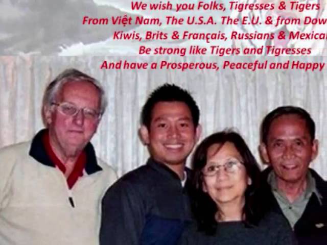 2010 Year of The Tiger Greetings to Friends all over the World