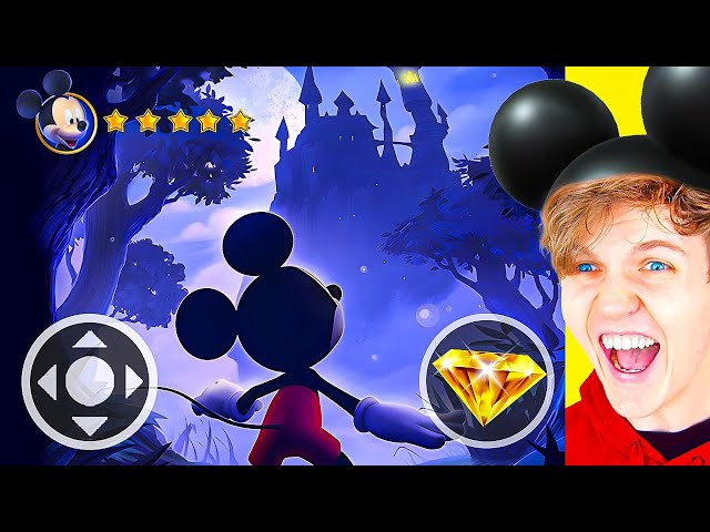 LANKYBOX Playing CASTLE OF ILLUSION Starring MICKEY MOUSE!? (FULL GAME!)