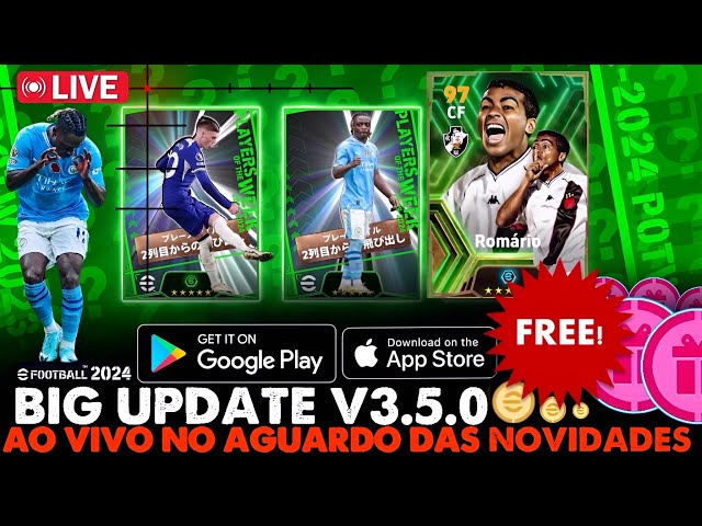 LIVE Big Update v3.5.0 ! Mobile 7th Anniversary Campaign, Free Coins In eFootball 2024 Mobile