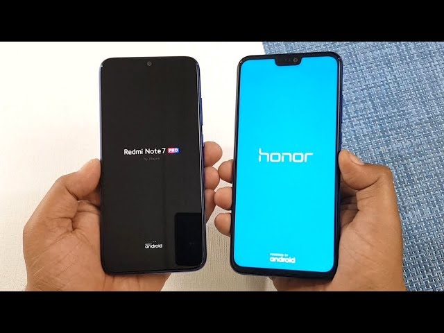 Redmi Note 7 Pro vs Honor 8X SpeedTest & Camera Comparison