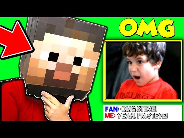 FACECAM TROLLING FANS! (Minecraft Challenge Accepted)