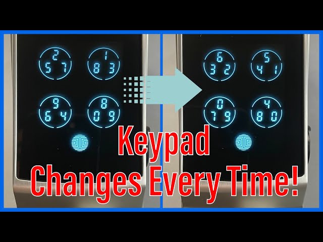 [1483] Lockly’s Self-Randomizing Keypad Smart Lock