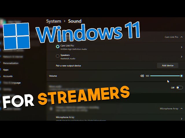 WINDOWS 11 for streamers: Before & After Upgrade! Important considerations & First Steps