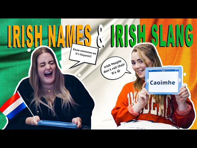 How to Pronounce Irish names + BONUS Irish Slang Test. How many can you get right?