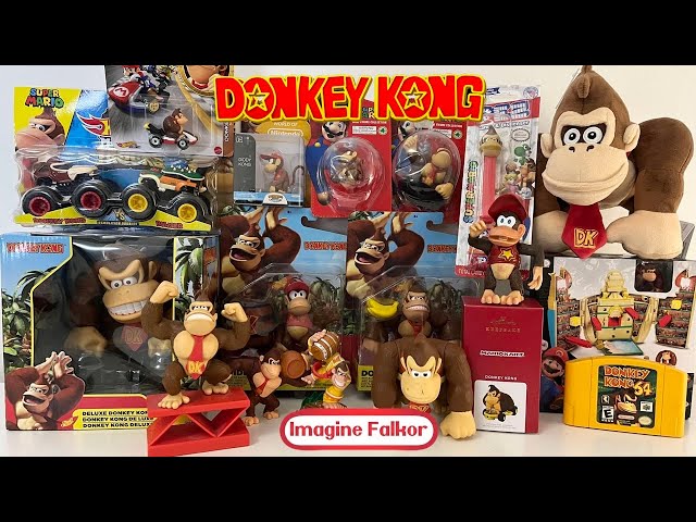Donkey Kong Toy Collection | Unboxing | ASMR Review | With Diddy Kong