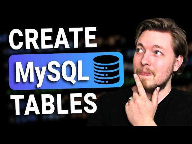 17 | Create Database Tables in MySQL PHP Tutorial | 2023 | Learn PHP Full Course for Beginners