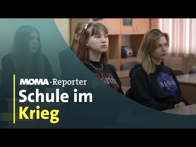 Kriegswunden versorgen: Schule in der Ukraine | ARD-Morgenmagazin