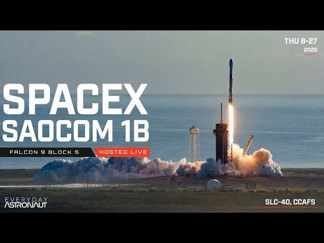 Watch SpaceX launch AND land their Falcon 9 rocket carrying SAOCOM-1B!