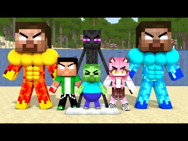 The Minecraft Life : How to SURVIVE HELP Fat Zombie Boy & Girl Mega Revenge - Minecraft Animation