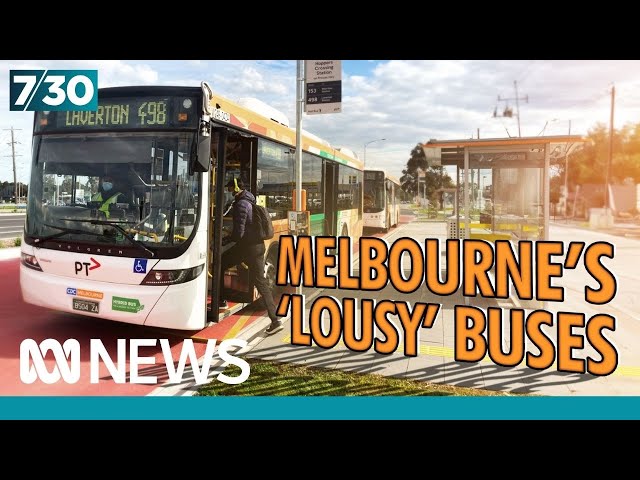 Why so few people catch buses in Melbourne | 7.30