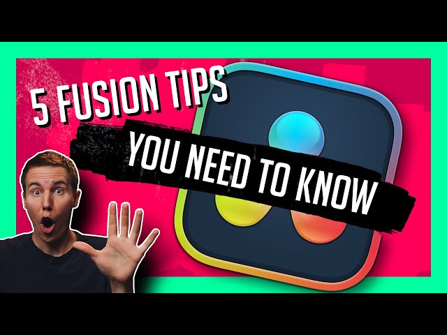 5 CRAZY Things You Didn’t Know About Fusion in DaVinci Resolve!