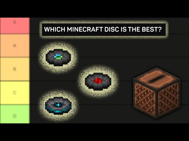 I RANKED EVERY MINECRAFT DISC