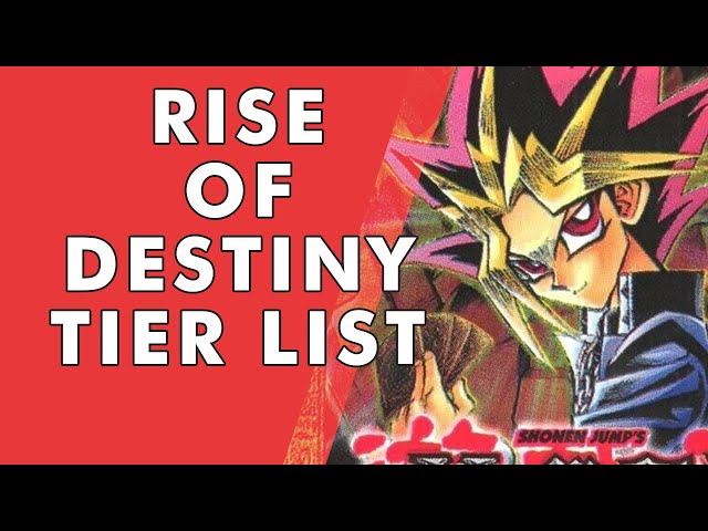 Ranking ALL Rise of Destiny Cards!