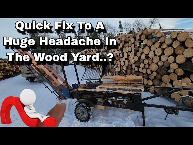 Quick Fix To A Big Headache In The Wood Yard!