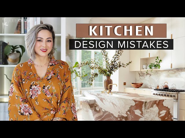 COMMON DESIGN MISTAKES | Kitchen Design Mistakes (plus how to fix them!)
