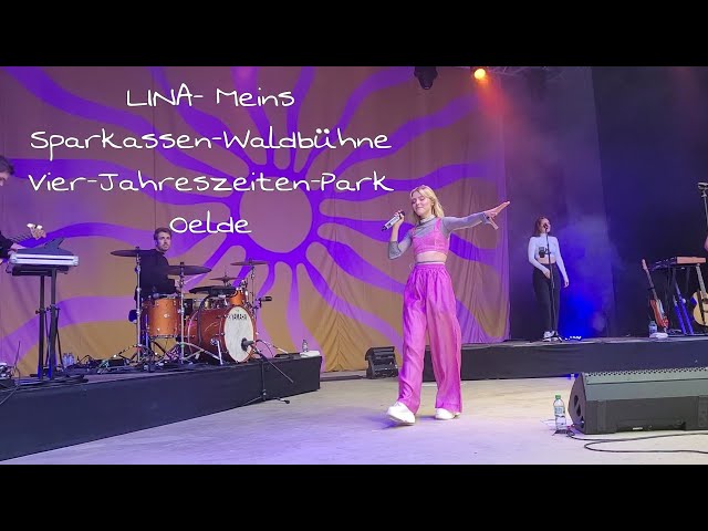 @lina_official Live- 10.07.2022 Sparkassen-Waldbühne Oelde- Meins