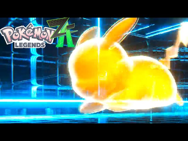 Pokémon Legends Z-A Reveal Trailer Nintendo Switch 2024 HD