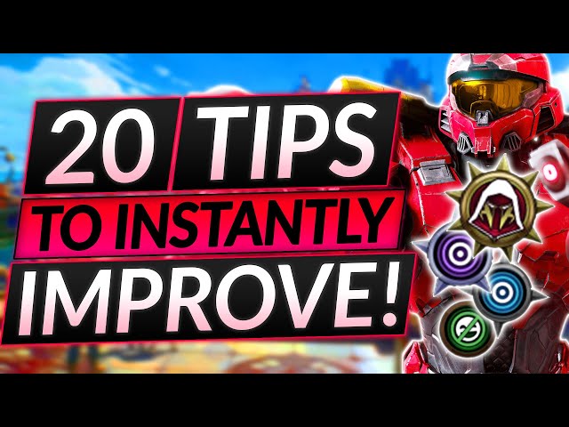 20 Advanced Tips to INSTANTLY IMPROVE - BEST MECHANICS and Tricks - Halo Infinite Guide