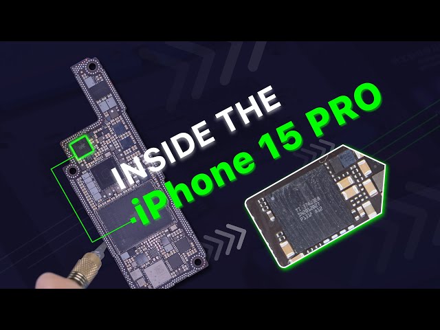 iPhone 15 Pro Motherboard Analysis with split and reballing tips