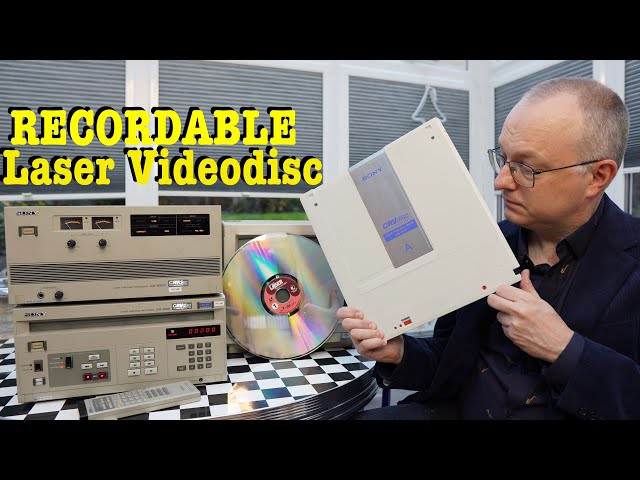 RECORDABLE ‘Laserdisc’ - Sony CRVdisc