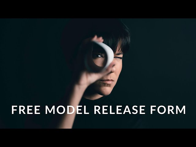 How to Shoot with Models (GET this Model Release Signed First!)