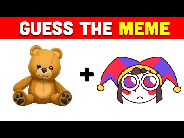 Guess The Meme Song by Emoji | FNAF, Digital Circus, MrBeast, Wednesday, Skibidi Toilet