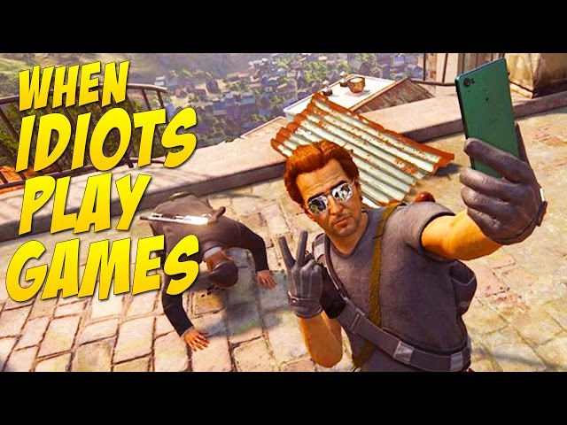Let Me Take A Selfie (When Idiots Play Games #9)