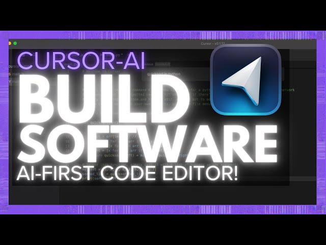 Cursor: Build Software with The AI-first Code Editor with a CoPilot! Better Than VS Code!