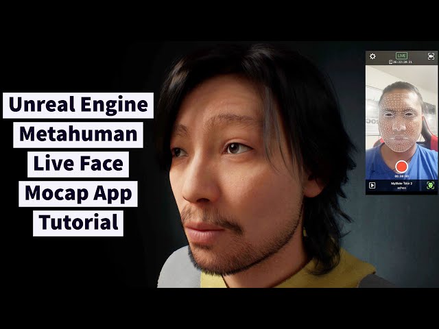 Unreal Engine Metahuman Live Face App Tutorial