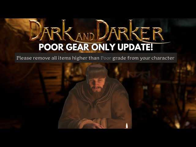 Broke Player Tries To Win Dungeons | Poor Gear Only Update | Dark And Darker