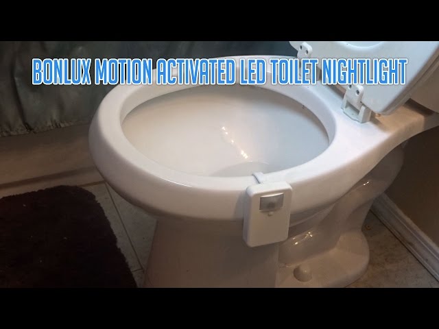 Bonlux Motion Activated RGB LED Toilet Nightlight