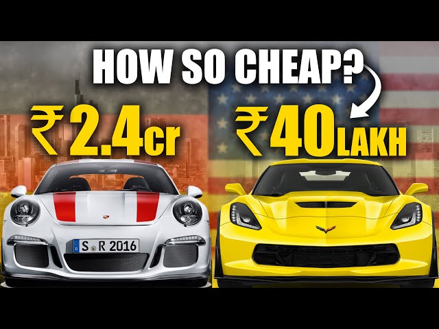 Why American Super Cars are So cheap? Cheaper than Fortuner!